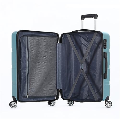 Luggage Travel Gear Travel Luggage Medium Large Smooth Small Hand Luggage Comfortable and Lightweight(A,24inch)3