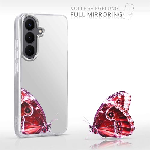 Coque antichoc Samsung S26 argent avec miroir pour éviter les rayures - 4