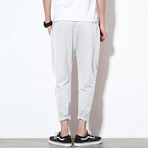 Men's Basic Active Drawstring Jogger Sweatpants with Pockets3