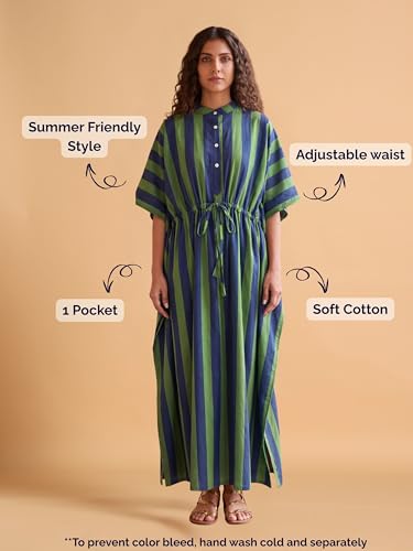 Image of Cotton Kaftan Dresses for Women |