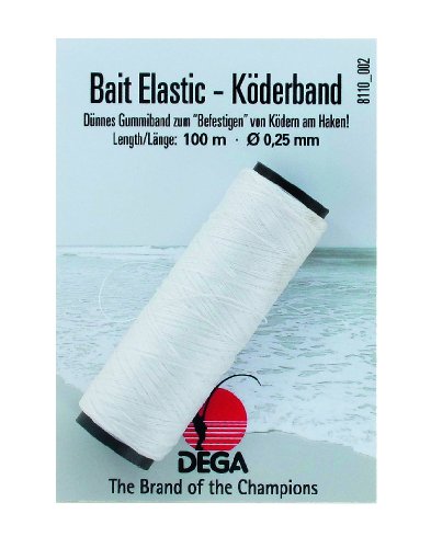 Jagd & Angelsport Schade - Jenzi Bait - Elastisches Köderband 0,25mm, Fishing, Tennisracket, Köderband