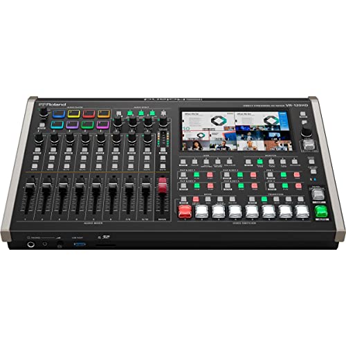 Roland VR-120HD Direct Streaming AV Mixer | Professional Portable Single-Operator