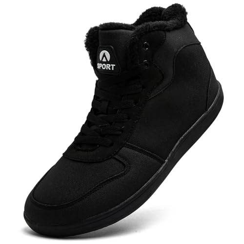 Dhinash Stivali Uomo Stivali da Neve Invernali Stivaletti Pelliccia Impermeabili Stivaletto Caldi...