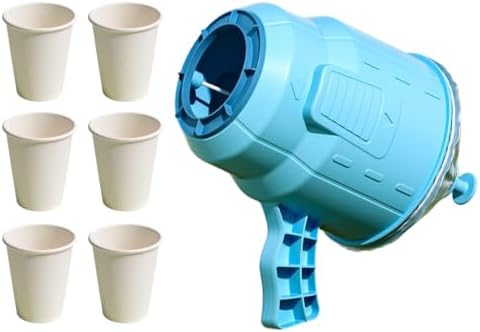 Air Cannon Toy Handheld Bullseye Air Blaster for Adults,02-Sky Blue