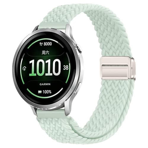 18mm �N�C�b�N�����[�X�i�C�����r���v�o���h Garmin Forerunner 45S/255S/255S Music/265S�AVivoactive 4S�AVenu 2S/3S/4 41mm�AVivomove 3S�ɑΉ� �L�k���̂���X�|�[�c�X�g���b