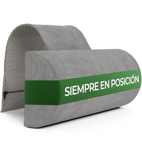 Well B4 Reposacabezas cojin con contrapeso (100% Espuma viscoelástica) - Almohada Cervical, Cojines para sillas, Sofa, Lectura, Neck Pillow, Cuello, reposacabezas Coche