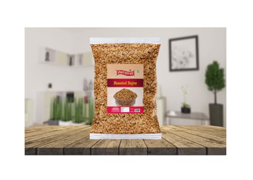 Image of OKHLI MUSAL BRAND Roasted Healthy Munchies | Roasted Bajra Mix Namkeen Snacks for foodie Indians | Diet Namkeen & Snacks High in Protein Bajra Puff Masala Evening Tea Time Roasted Snack-850g*4Pack