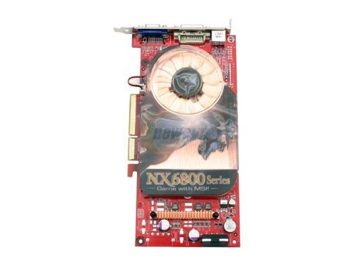 Amazon.com: Micro-Star GEFORCE 6800GT 256MB AGP-8XAGP GPU TV OUT