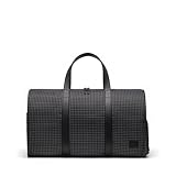 Herschel Supply Co. Herschel Novel ダッフル, グリッド - ブラック。, One Size, Herschel Novel ダッフル。