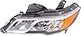 Evan Fischer Driver Side Headlight Compatible with 2013-2015 Acura RDX - AC2502123