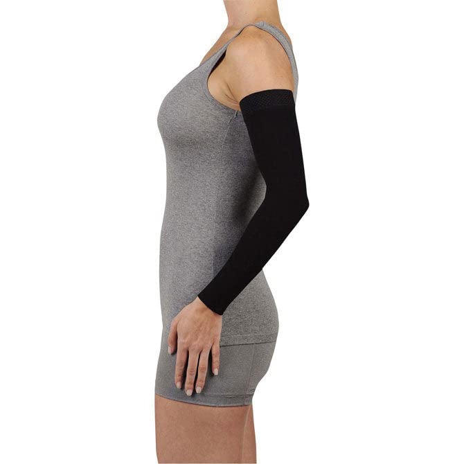 Juzo 3511 Dynamic Lymphedema Armsleeve w/Silicone Band - 20-30 mmHg Long Reg Beige VI