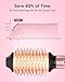 Brightup 5 in 1 High-Speed Hot Air Styler, 1400W Powerful 120000RPM Hair Dryer Brush, Negative Ions Thermal Brush, Cool Shot Button, Curler, Volumizer, Straighter, No Heat Damage, with Travel Bag