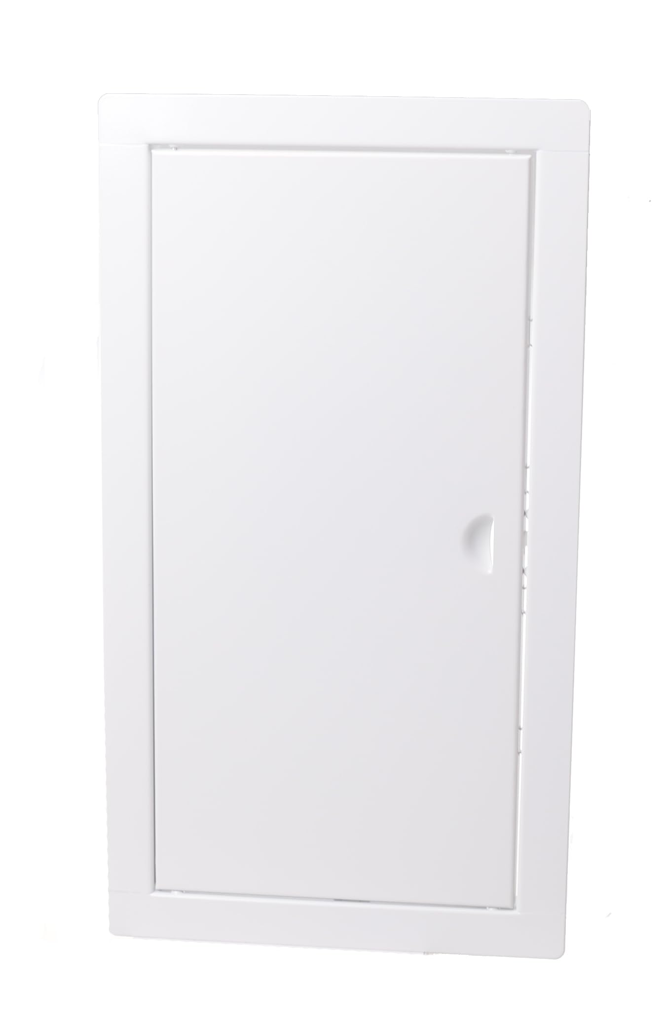 Aqbau Revisionsklappe 30x50 cm Wartungstür Metall Weiß mit Schnappverschluss, Revisionstür, Revision, Wartungsklappe Trockenbau, Einbau links/rechts