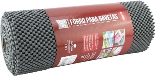 Forro Para Gavetas Armário Cozinha Antiderrapante 30cmx460cm Rolo Recortável Prateleiras