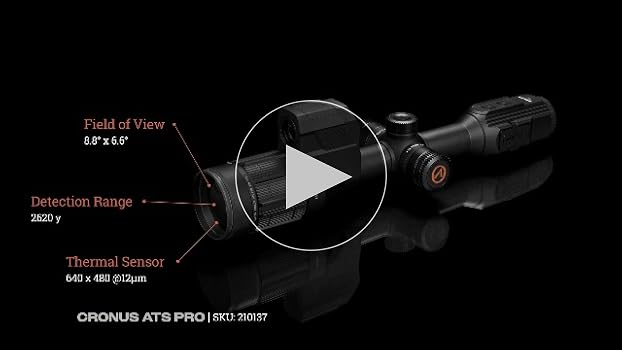 Amazon.com: Athlon Optics Cronus ATS Pro Thermal Rifle Scope with
