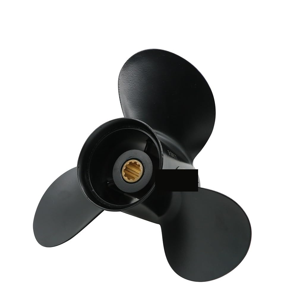 Elica 9.9x11 per Tohatsu per Mercury per Nissan 25HP 28HP 30HP Motore fuoribordo in lega di alluminio 10 Spline 3R0B645230 Accessori per motori fuoribordo