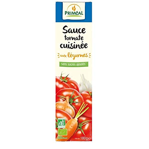  Priméal Sauce Tomate Cuisinée aux Légumes en T...