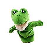 Característica de diseño: Plump y la cabeza tridimensional hacen los animales pretty.Soft de mano marionetas en un tema de animales salvajes para despertar el juego imaginativo
