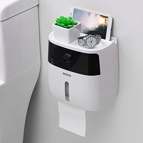 ABenxxou Adhésif Fort Porte-Papier Toilette Cover