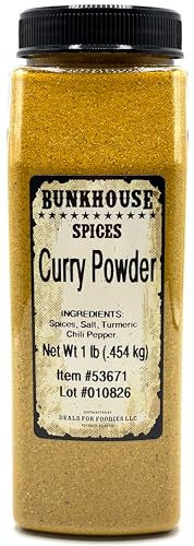 BUNKHOUSE Curry Powder, 16 Oz – Seasoning Blend with Turmeric