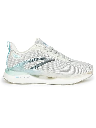 Image of ABROS Mens Edge ASSG1305 Sports Shoes Cream /Turquoise 6UK