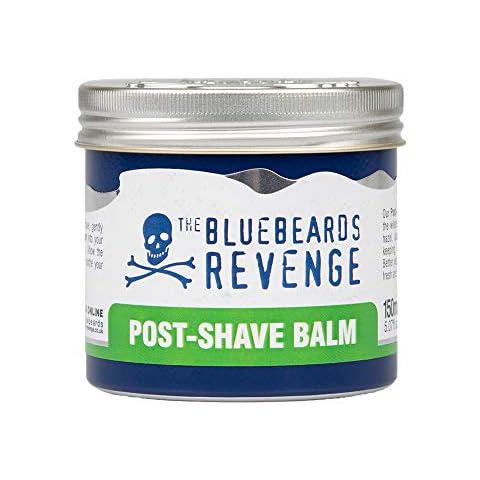 The Bluebeards Revenge, Post Shave Balm for Men, Vegan Friendly Moisturising Aftershave Balm to Help Soothe and Rehydrate Skin, 150ml Cover