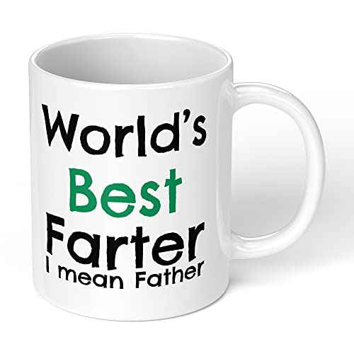 the T bird Tazza con scritta Worlds best farter mean