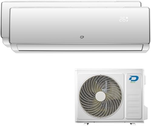 CLIMATISEUR MULTI BI-SPLIT R32 DILOC 9000+12000 BTU wifi COMPRESSEUR SHARP