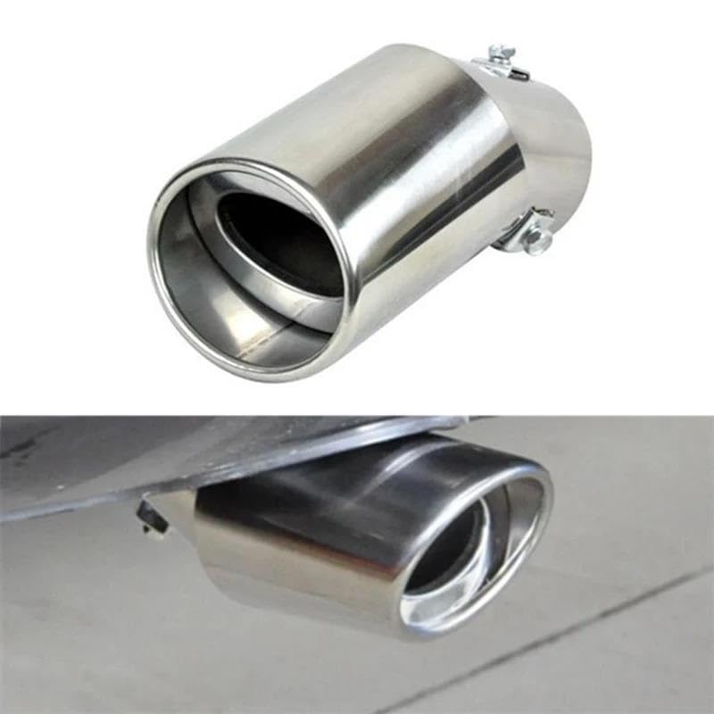 Auspuffblende Endrohr Blende Für BMW E46 70mm Edelstahl In Sportauspuff Optik Sp