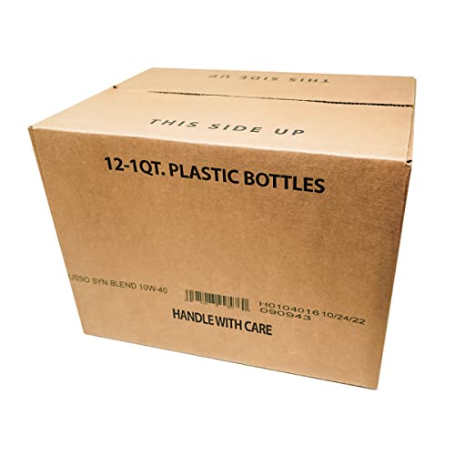 Aceite para motor Russo 10W-40 sintético 12 botellas de 1 Quart miniatura 2