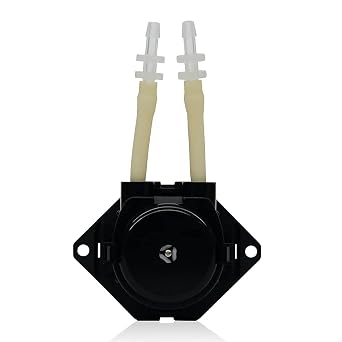 Kamoer black NKP small peristaltic pump 12V DC long service life liquid dosing pump for aquarium DIY lab analytical 2mm ID x 4mm OD with BPT tube