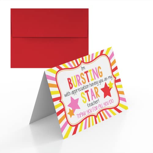 Amanda Creation ���킢��You're My Star Teacher �t���[�c�`���[�e�[�} �搶�ւ̊��� �u�����N�܂肽���݃J�[�h �V���O��(1) �搶�p�O���[�e�B���O�J�[�h 4�C���`×6�C���`(�܂肽���ݎ�)