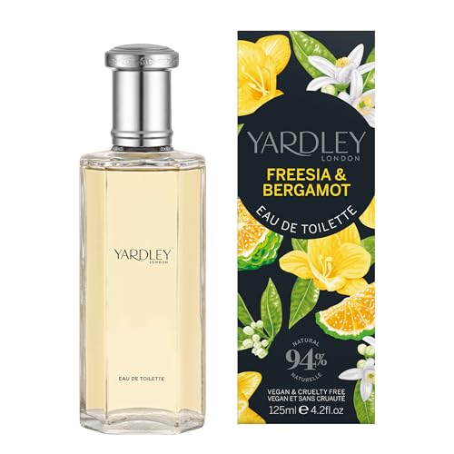 Yardley London Eau de Toilette Freesia y Bergamota...