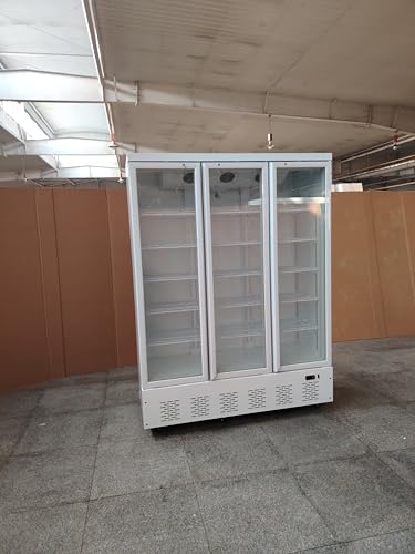 ECEVT 59'' W Commercial Refrigerators with 3 Glass Door, 40.5 Cu.Ft Beverage Refrigerators