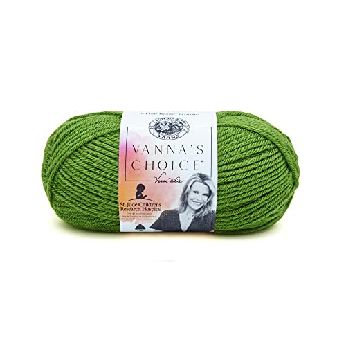 Lion Brand Yarn Lion Brand Vannas Choice Yarn (172) Kelly Green