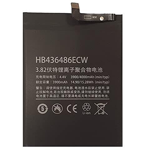 Smartex® Black Label Batterie Compatible avec HB436486ECW Huawei Ascend Mate 10/Mate 10 PRO/P20 Pro/Mate 20