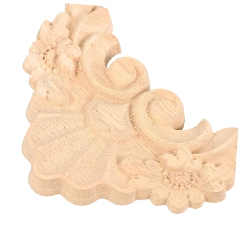 Apliques para muebles de madera PRETYZOOM de roble para reparar armarios 4