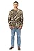 Realtree Camo Hunting Shirt – Long Sleeve Midweight Cotton Tee, 100% Cotton, Chest Pocket, Ribbed Cuffs – Outdoor & Workwear (US, Alpha, Medium, Regular, Regular, APX Camo)