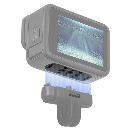 Sedile di ricambio in metallo con dita pieghevoli di compatibili con GoPro Hero 13 12 11 10 9 8 Action Camera adattatore di per Magnetic Latch Mount