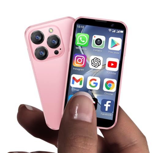 CoolBuBu Mini Smartphone for Kids Mini Phone Wifi with Dual Camera 2GB+16GB