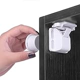 Paquete para uso doméstico: un juego de 4 cerraduras y 1 llave para uso doméstico en armarios, armarios de cocina, cajones, armarios de pared, etc.