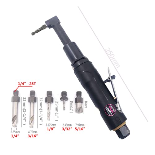 Air Threaded Drill Pneumatic Airplane Drill 1/4