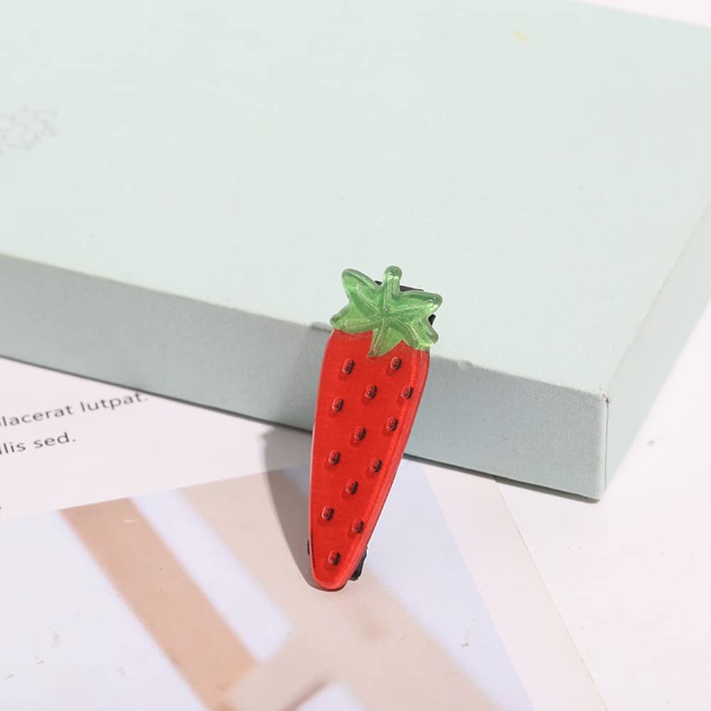 Fruit and Vegetable Hair Clips Set: 11 Pcs Alligator Barrettes, Cute Hair Accessories for Girls - Sweet Hairpins and Barrettes - Image 5