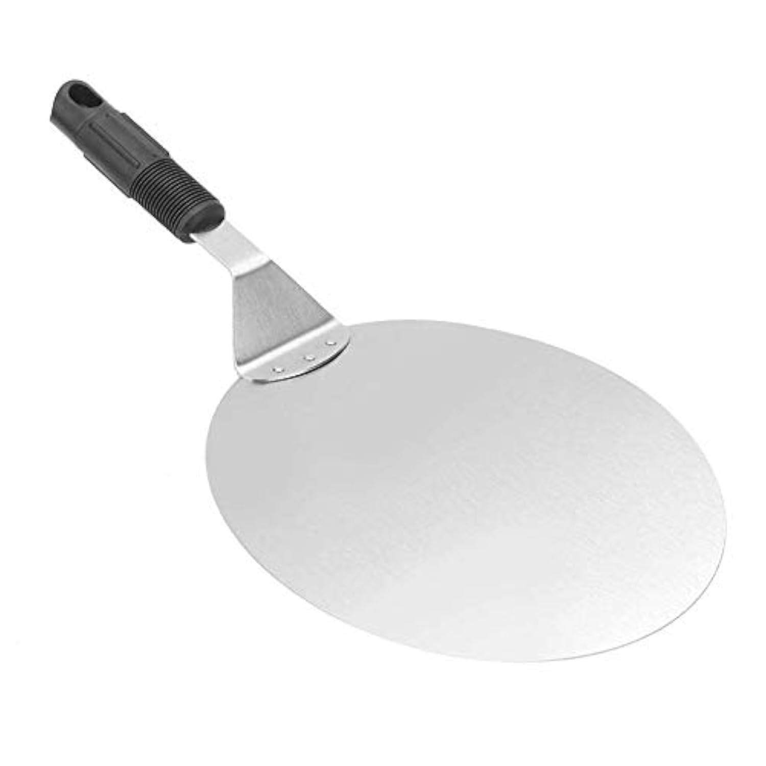 Pala Per Pizza Rotonda In Acciaio Inox Con Manico In Legno - 43,5 Cm, Per Forno, Pane E Torte - 3