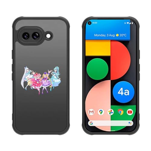 わんだふるぷりきゅあ! Google Pixel 7A/8A/9A ケース スマホケース 携帯カバー レンズ保護 電話カバー 互換性のある 兼用性 手触りが良い 軽量 薄型 防塵 滑り止め 指紋防止 耐衝撃 全面保護 脱着簡単