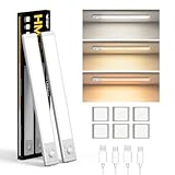 Smiling Shark 人感センサーライト HM02【2025最新・高感度センサー・超薄型設計】高輝度 キッチンライト 室内LED バーライト 30CM 超薄0.9cm アルミ製 暖・白・自然光 無階段・三段階調節 充電式 2000mAh 10時間連続使用 磁気吸着＆粘着式 工事不要 記憶機能 手元灯 足元灯 玄関灯 多場面適用 寝室/玄関/階段/廊下/戸棚 日本語取扱説明書 2個入