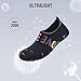 NING MENG Womens Mens Water Shoes Swimming Socks Barefoot Beach Pool Shoes Quick-Dry Aqua Yoga Socks Surf Beach Shoes(Black.WZ,7.5/8.5 Women,6.5/7.5 Men)