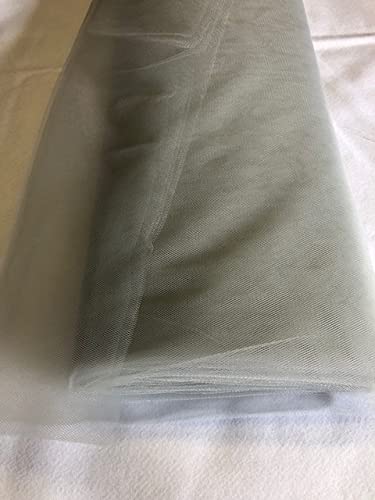 Tulle Souple Mariage Gris Grande Largeur 300 cm au Metre Deco Robe Tutu