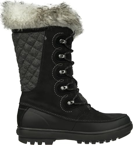 Image of Helly Hansen Womens Garibaldi VL Insulated Winter Boots | Insulated Waterproof Nubuck Leather, Faux Fur Lined, Eco Ortholite Comfort Footbed, Max-Grip Outsole