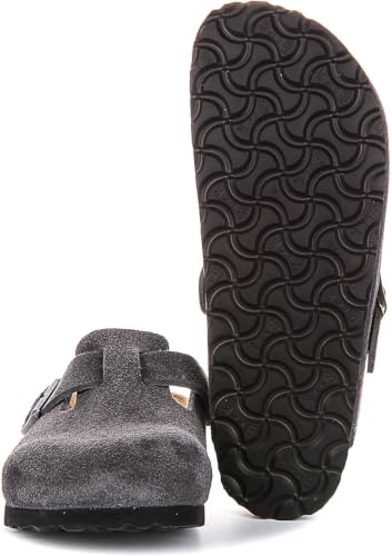 Image of Birkenstock Unisex Black Super Birki Clog